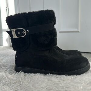 G by Guess Black Winter Boots Size 8.5
